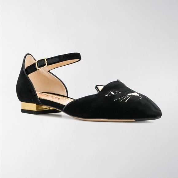 CHARLOTTE OLYMPIA
Kitty D'orsay ballet flats - Picture 4 of 8